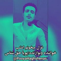 موزیک غزل میخونم امشب واسه هرکی که مسته با صدای مرد